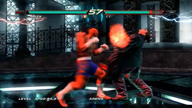 Tekken 6 Gameplay Arena (Story-Mode) (Xbox 360) - Bruce Irvin смотреть онлайн