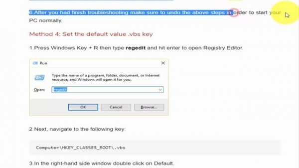 How to Fix Windows Script Host Errors on Windows 10 Startup