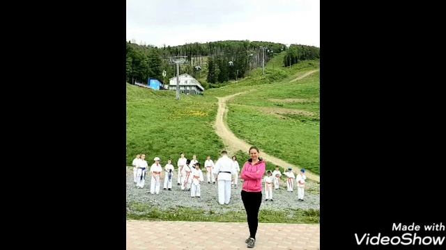 Восхождение на Горный Воздух, день защиты детей, "Киокинсай каратэ". Лучшие учатся у лучших! смотреть онлайн
