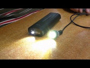 Доработка повербанка: Яркий фонарик (12В)