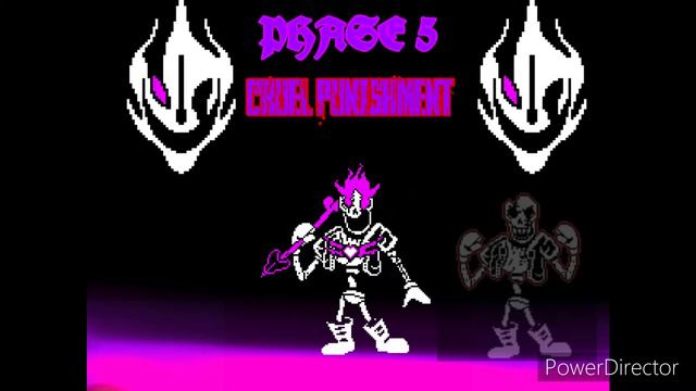 Undertale: Disbelief Papyrus (Master/Brutal Mode) Phase 5 “Cruel Punishment” смотреть онлайн