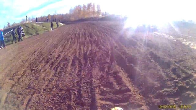 Первенство ХМАО-Югры по мотокроссу г.Мегион 3-этап класс 50см3 02.10.16 смотреть онлайн