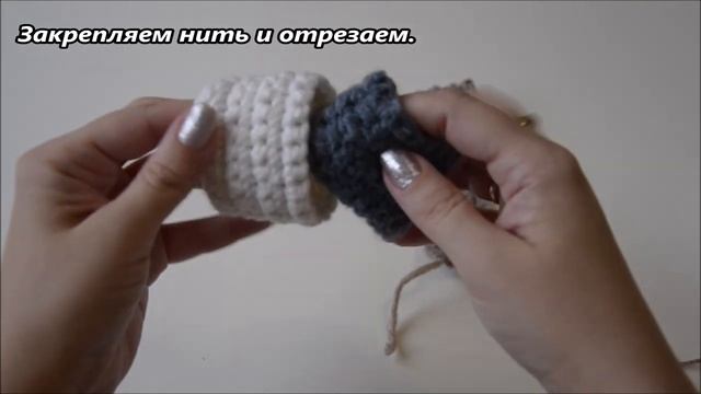 Мячик для котёнка / вяжем из остатков пряжи смотреть онлайн