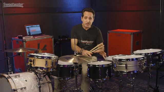 Pearl Modern Utility Snare Drums Demo смотреть онлайн