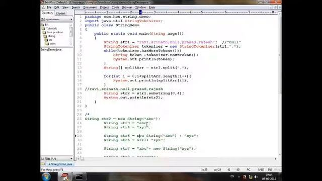 String stringBuffer and stringBuilder on 07 09 2012 смотреть онлайн