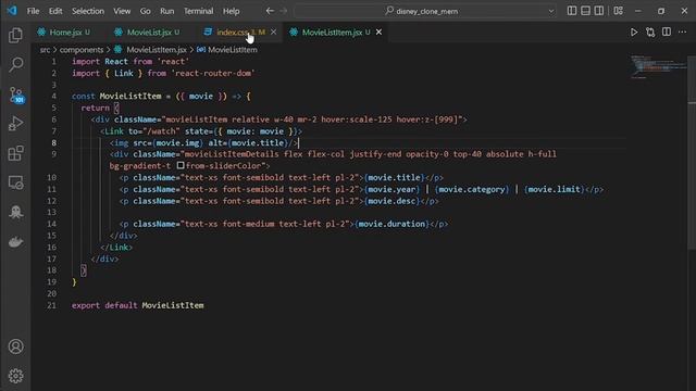 Clone Disney+ Responsive Web w MERN (MongoDB, Expres, React, NodeJS) Tailwind Part 5 - Movie List смотреть онлайн