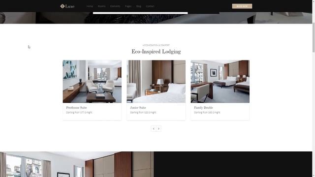 Hotel Luxe - Hotel WordPress Theme Osbourne Citlalli смотреть онлайн