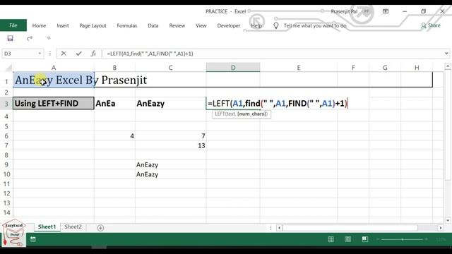 Extract text from cells by using LEFT RIGHT and FIND in excel , How to get a word from cells смотреть онлайн