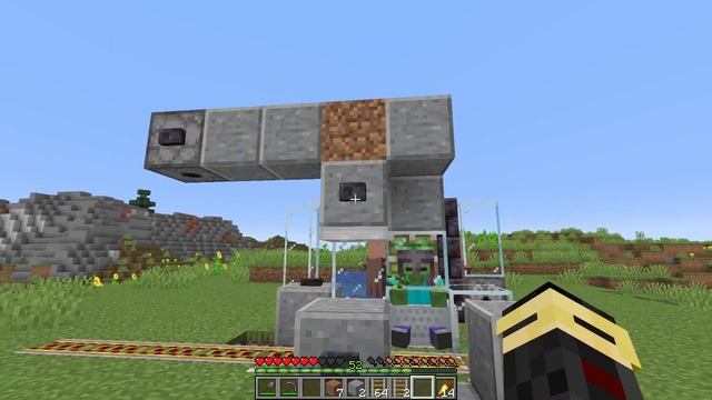 Minecraft Easy Villager Trading Hall | Cheap Zombie Discounts смотреть онлайн