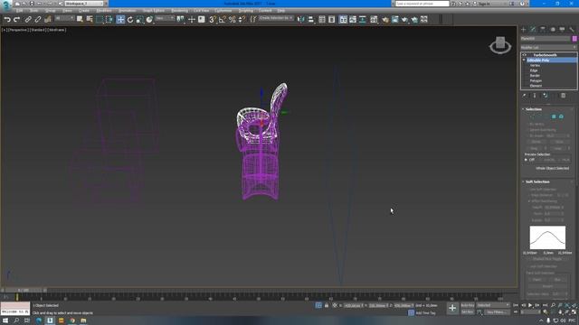 Моделирование стула Bugatti Cobra