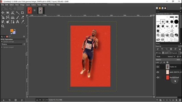 GIMP : GIMP Poster Design смотреть онлайн