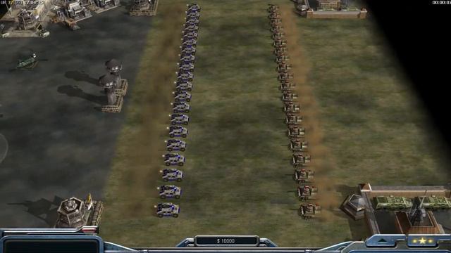 Command and Conquer Generals ZeroHour 20 Humvees VS Dragon Tanks смотреть онлайн