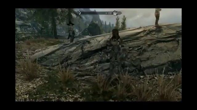 Skyrim SE with mod #447 Dragon bridge смотреть онлайн