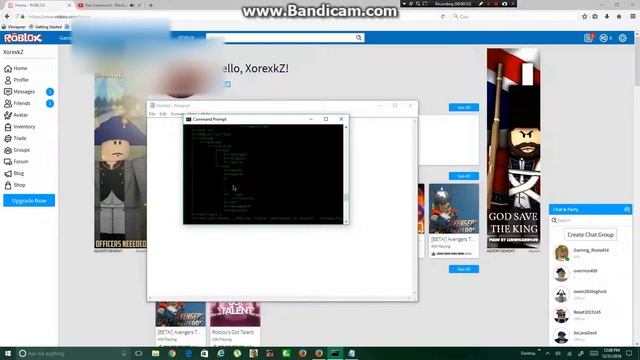 GETTING FREE ROBUX FROM COMMAND PROMPT ?!?! (skit) смотреть онлайн