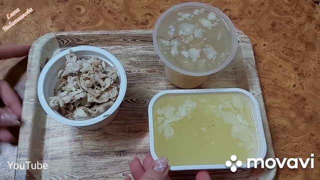 Что приготовила из 2-х цыплят! Суп, заливной пирог, жареное мясо и запасы в морозилку! смотреть онлайн