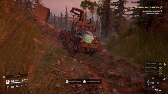 SnowRunner 2020  +  руль  ThrustMaster T248 обновления!