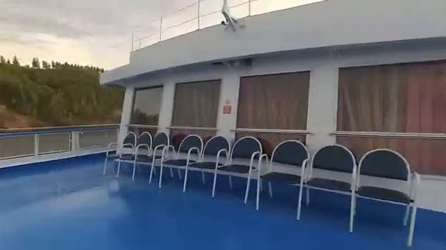 Экскурсия по теплоходу "Михаил Фрунзе". Часть 4. Шлюпочная палуба смотреть онлайн