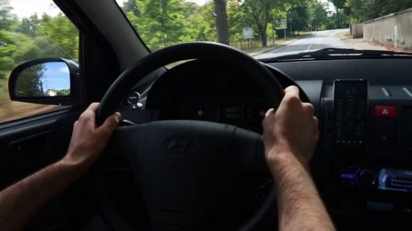 [Dynamic Driving] Hyundai Getz 1.3 Country Road fast driving