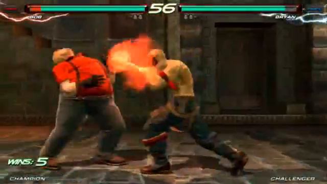 TEKKEN 6: Jin Vs Kasuya, Nina Vs Anna, Bob Vs Brian смотреть онлайн