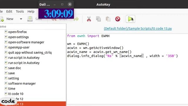 Python3 - Get Name of Active Window with ewmh смотреть онлайн