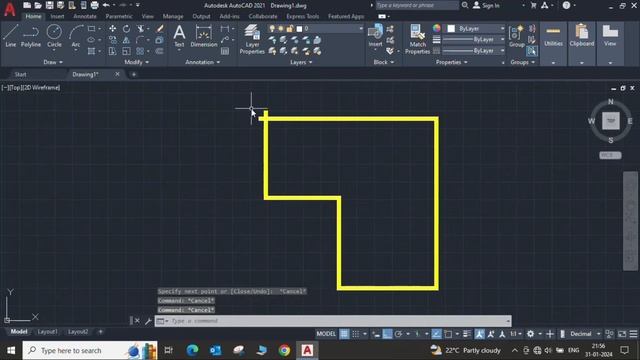 #1 How to create wall in AutoCAD [MLine, MLStyle & MLEdit Command] смотреть онлайн