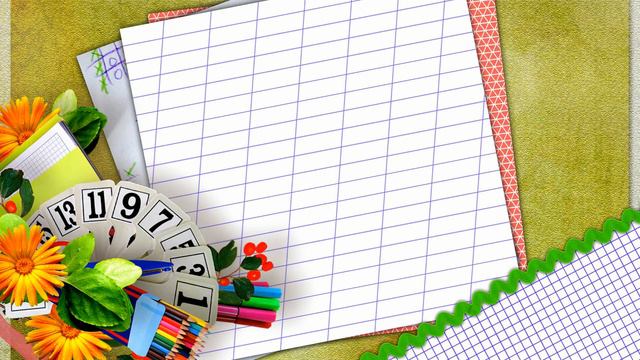 ФУТАЖ ШКОЛЬНЫЙ для ТЕКСТА- 8. School Video Background HD