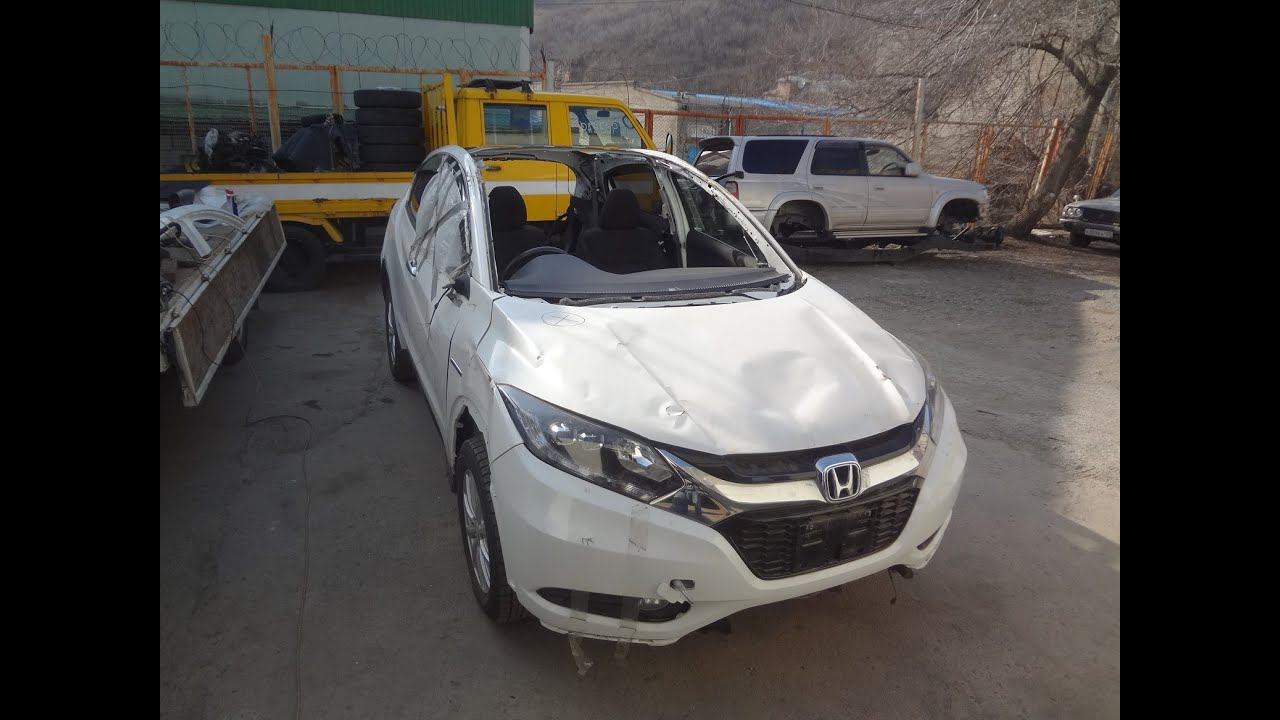 Замена крыши Honda Vezel! смотреть онлайн