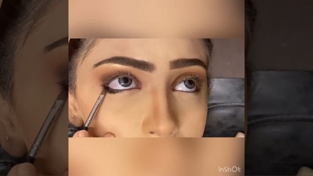 Black and Copper Smokey Halo Eye Makeup Tutorial смотреть онлайн