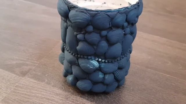 Красивая вазочка из пластиковой бутылки. Переделка из мусора. DIY смотреть онлайн