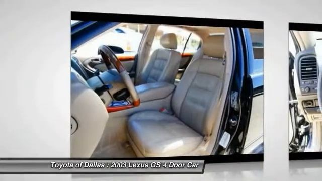 2003 Lexus GS Dallas TX 30012317 смотреть онлайн