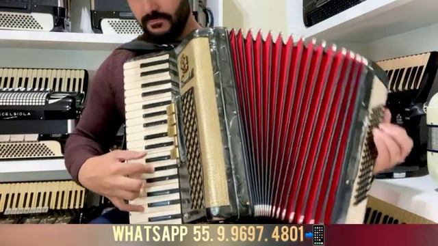 À venda Acordeon Scandalli série ouro 80 baixos 🇮🇹 смотреть онлайн