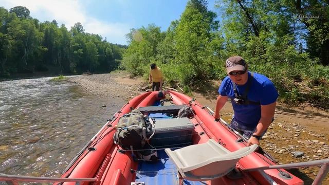Душевное путешествие в тайгу/ Встретили лесного жителя, он-то все и рассказал/Реки Лебедь и Садра смотреть онлайн
