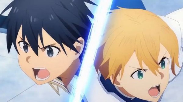 Kirito vs Eugeo Integrity Knight [Epic Fight] - SAO : Alicization