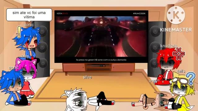 sonic e seus amigos reagindo rap sonic exe (keita beats) смотреть онлайн