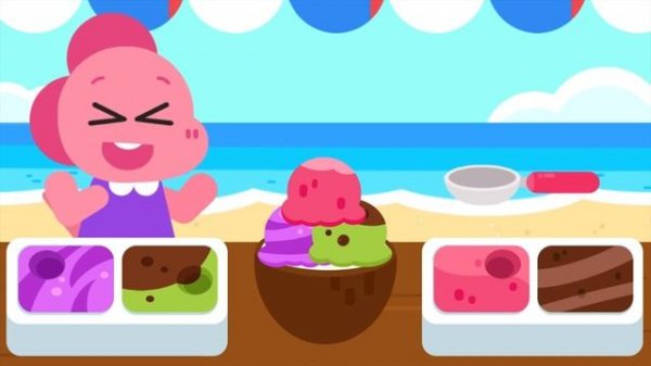 Ice Cream Making Game?Summer Vacation | Kids Learn Seasons | Baby Game | Hello Cocobi