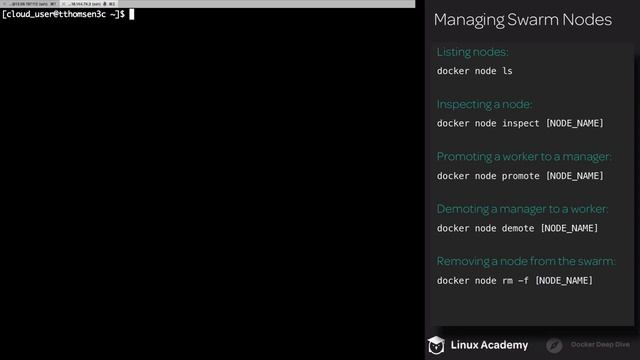 12 3 Managing Swarm Nodes смотреть онлайн