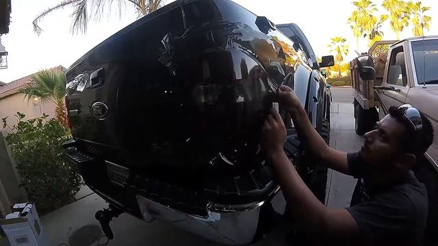 installing Taillight Tint On Ford F-150 смотреть онлайн