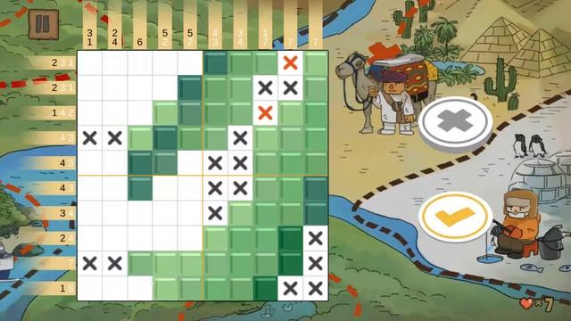 Picross Survival (Android) - [006] Wir suchen Vorräte - Gameplay Walkthrough смотреть онлайн