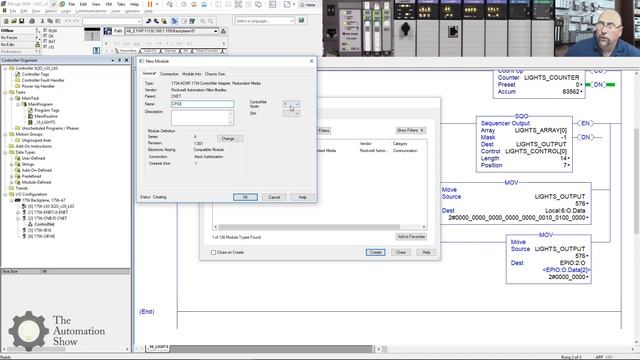 Add ControlNet Point I/O to a ControlLogix system смотреть онлайн