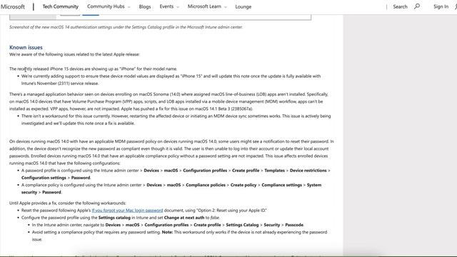 MS154 - Zero Day Support and Known issues for iOS/iPadOS 17 with Intune MDM смотреть онлайн