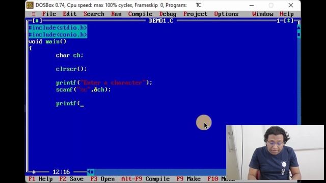 Print ASCII value of a character C Program Logic | ASCII Value Program in C Language смотреть онлайн