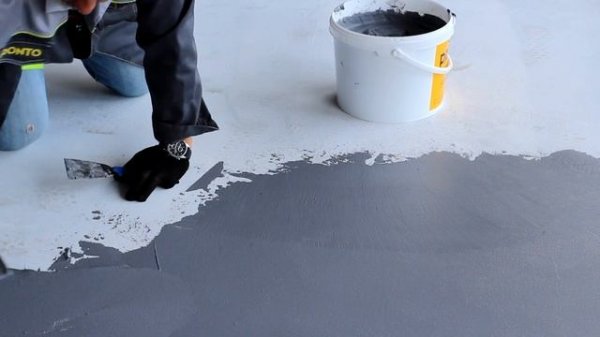 Микроцемент PRONTO (микробетон). Нанесение на пол, инструкция.