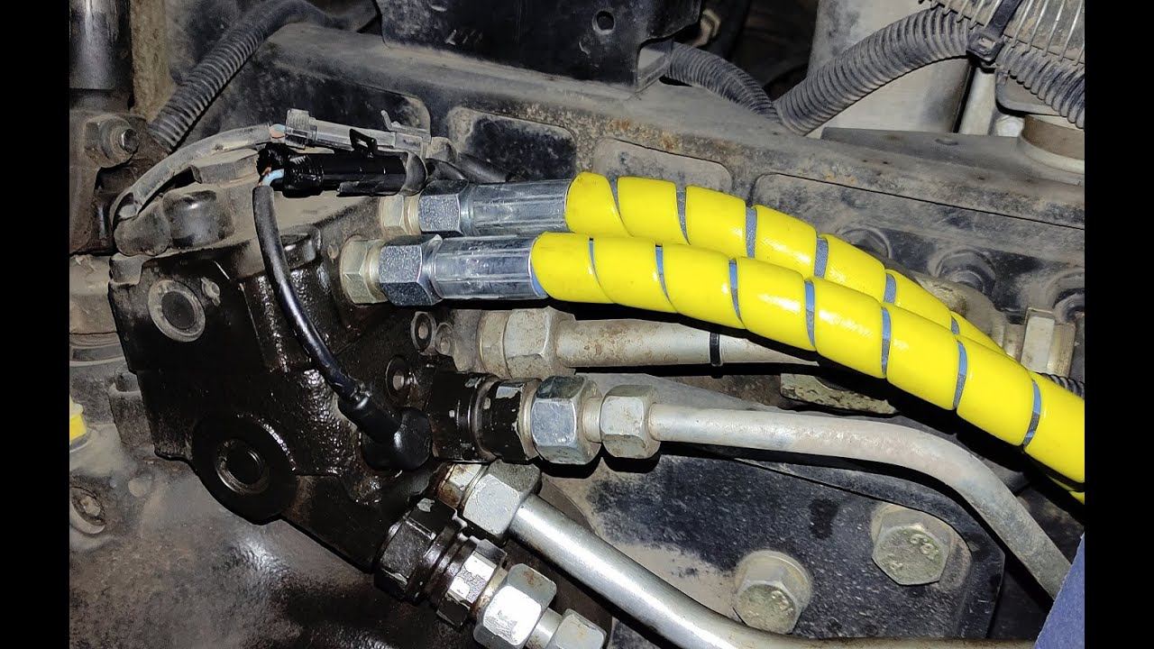 Поставил РВД вместо трубок ГУРа! Всё огонь! Закончил со ступицами, к работе готов))Камаз 65201