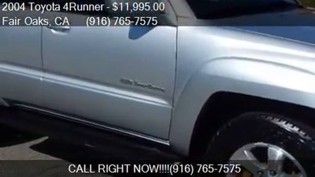 2004 Toyota 4Runner Sport Edition for sale in Fair Oaks, CA смотреть онлайн