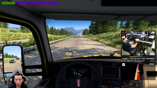 AO VIVO #9 - BIG Combo ATS maps 1.42 | FAZENDO DINHEIRO COM KENWORTH T680