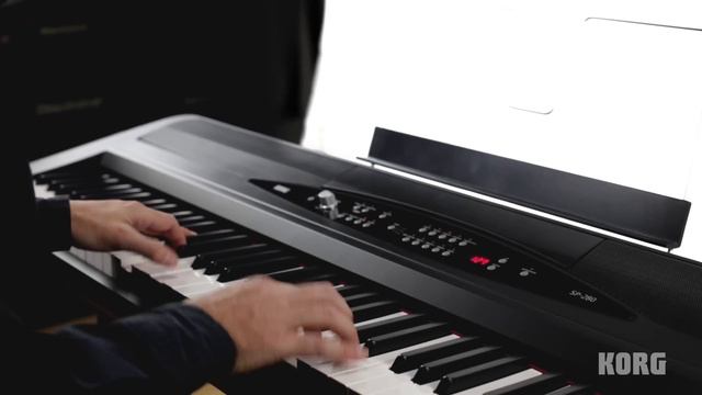 Korg SP-280 Digital Piano - Acoustic and Electric Piano Performance смотреть онлайн