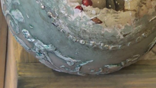 Переделки из Ашана и Фикс прайс Новогодние шары в винтажном стиле. смотреть онлайн