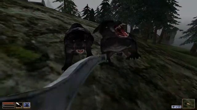 [Old Series] Bloodmoon at Level 1 - [Part 2] (The Struggle) [The Elder Scrolls III: Morrowind] смотреть онлайн