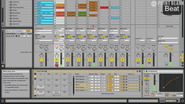 Deconstructing - Justice vs Simian - We Are Your Friends - Ableton Tutorial - EMC (pt 10) смотреть онлайн