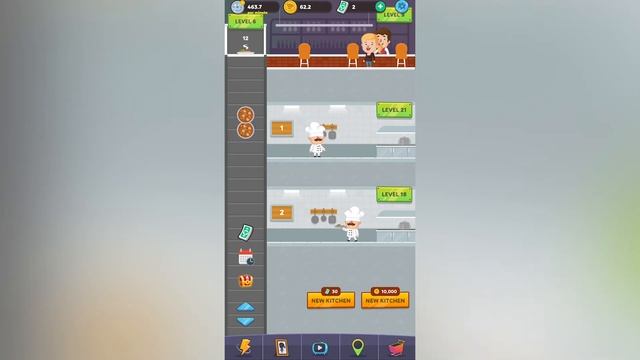 Idle Restaurant Empire Gameplay Walkthrough Part 4 (Android,IOS) смотреть онлайн
